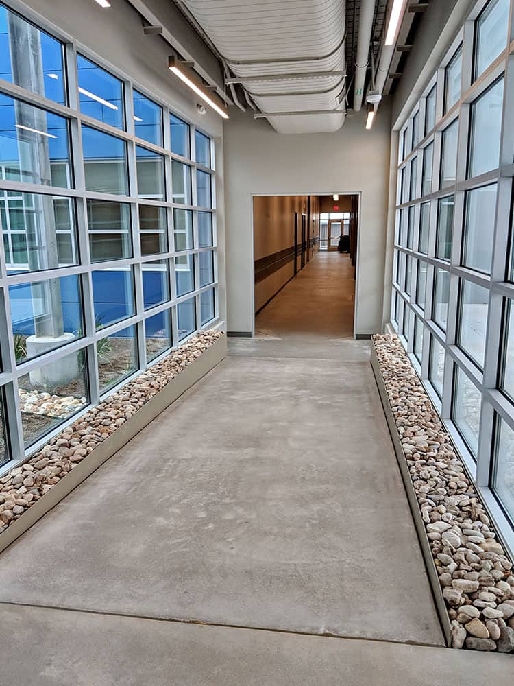Round Rock PSTC hallway