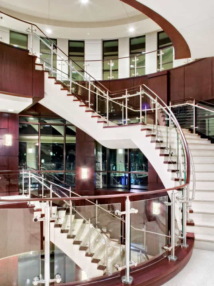 Texas A&M Health Science stairway